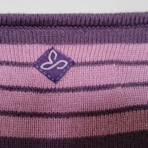 Prana purple sweater dress